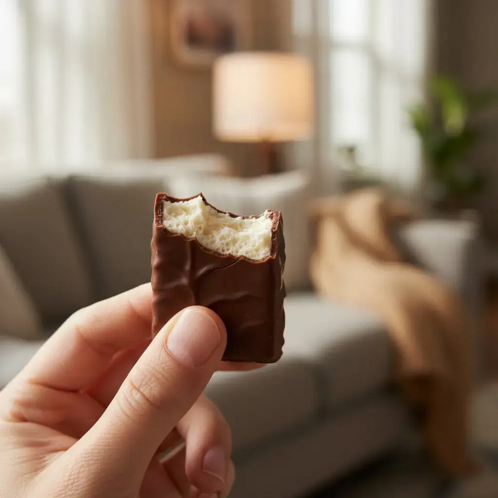 enjoying-gluten-free-3-musketeers-bar-confidently