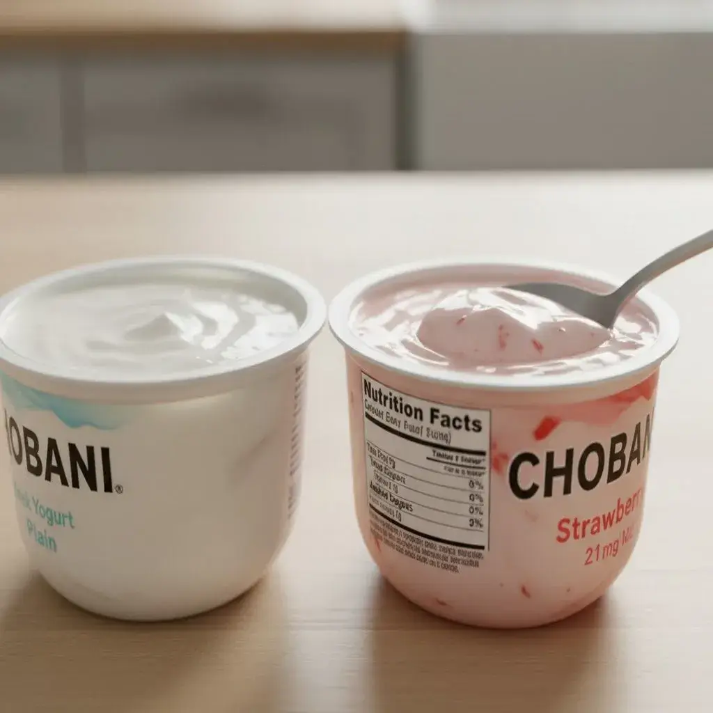plain-vs-flavored-chobani-yogurt-nutrition