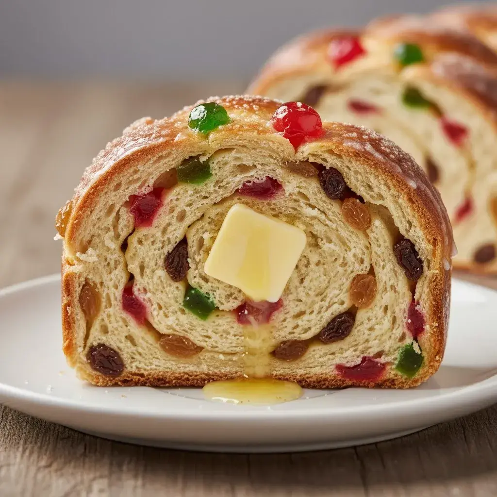 glazing-the-christmas-bread-recipe