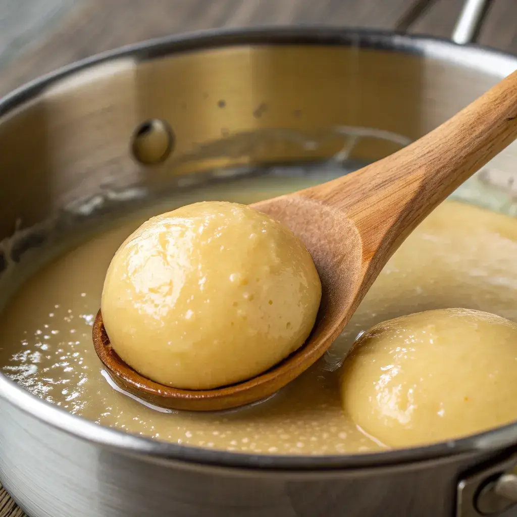 gluten-free-churro-dough-pulled-from-pan