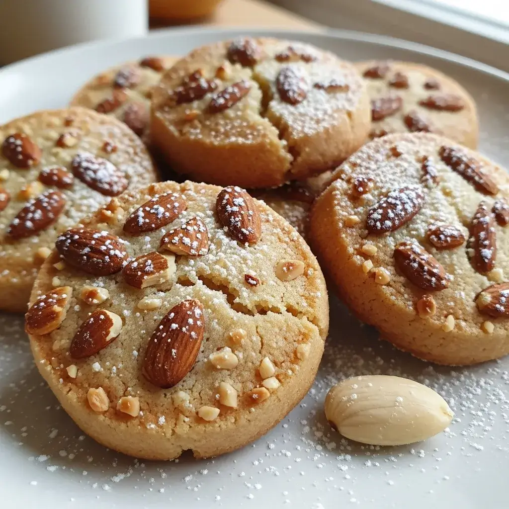 Almond Shortbread Cookies