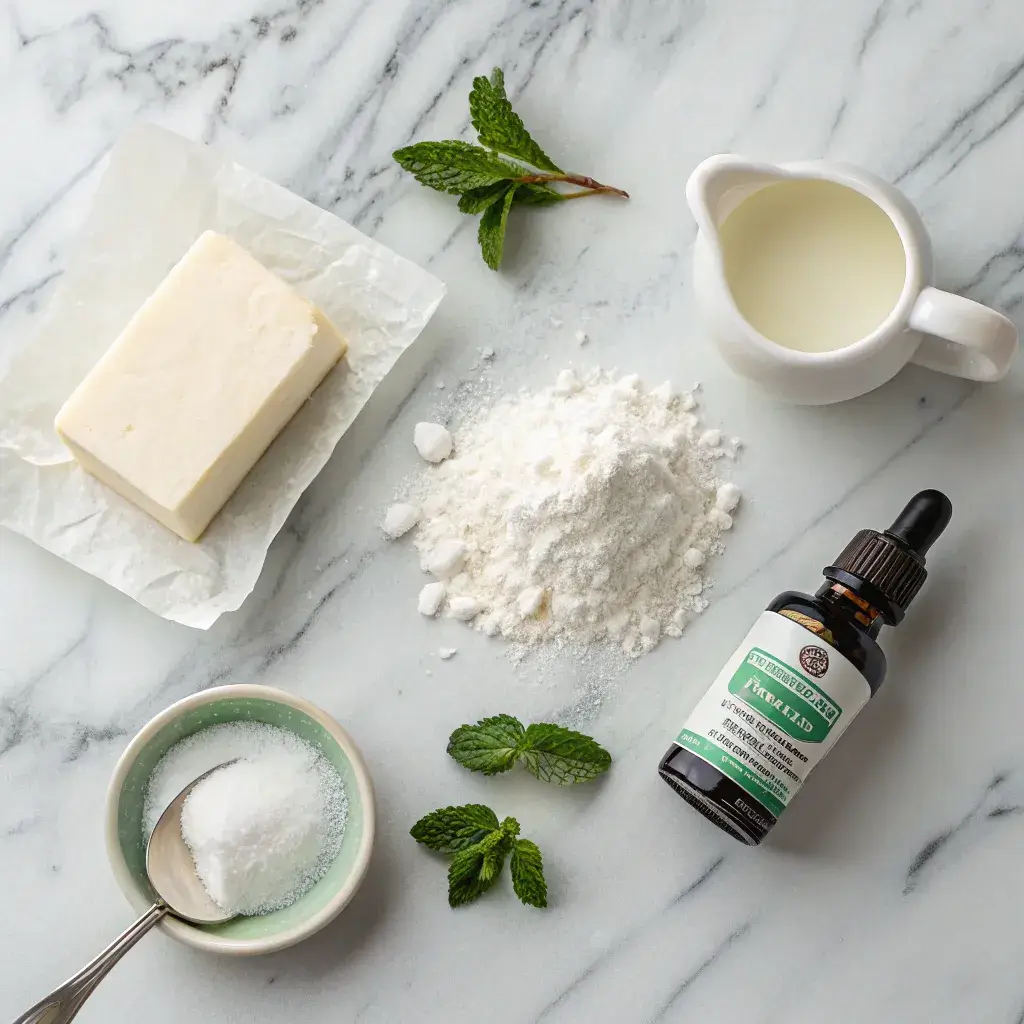 ingredients-for-homemade-butter-mints