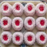 Australian Pink Jelly Coconut Cakes