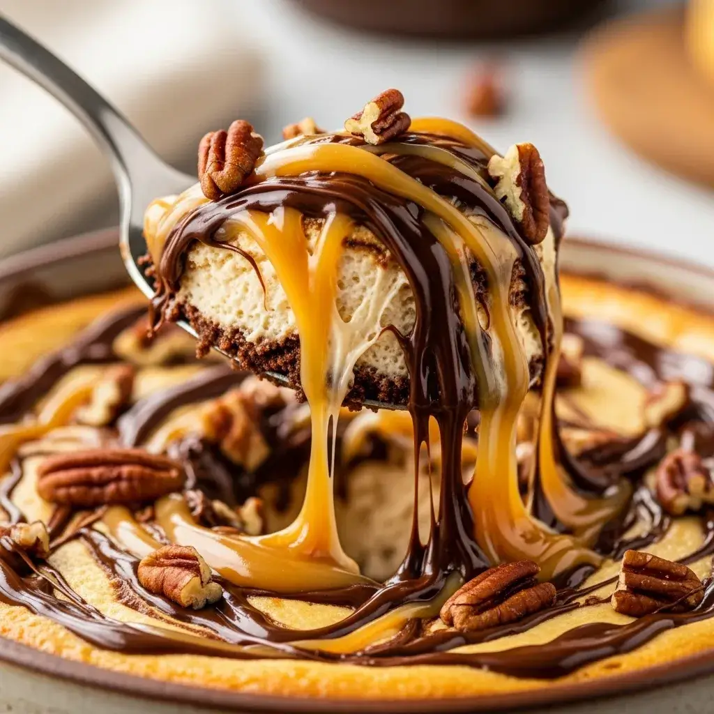 close-up-spoonful-of-turtle-cheesecake-dip