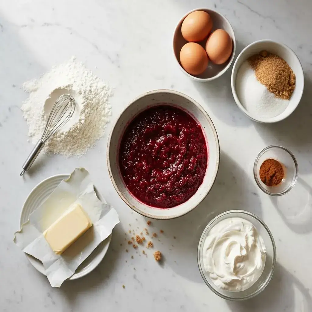 ingredients-for-cranberry-sauce-coffee-cake-muffins