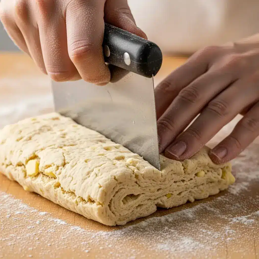 folding-dough-for-flaky-gluten-free-biscuits