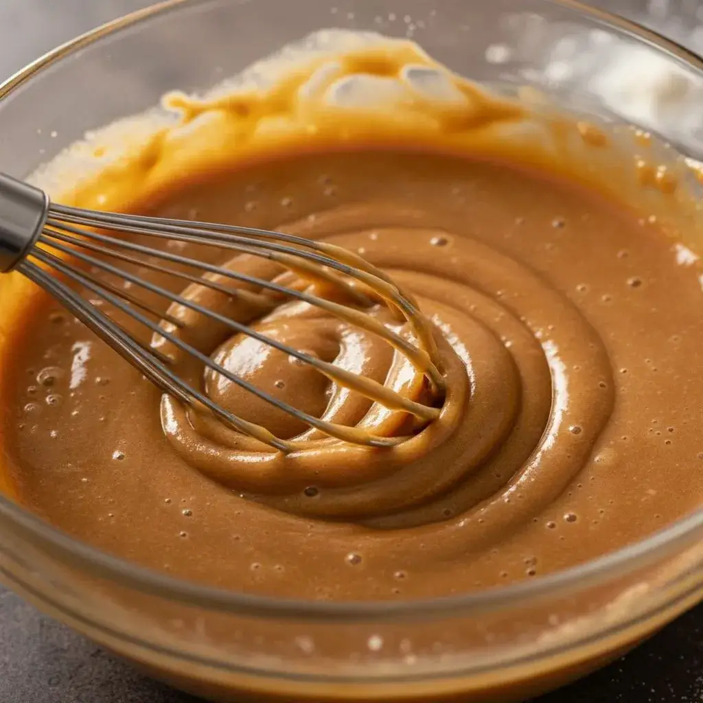 mixing butter and sugar for hot cocoa cookies