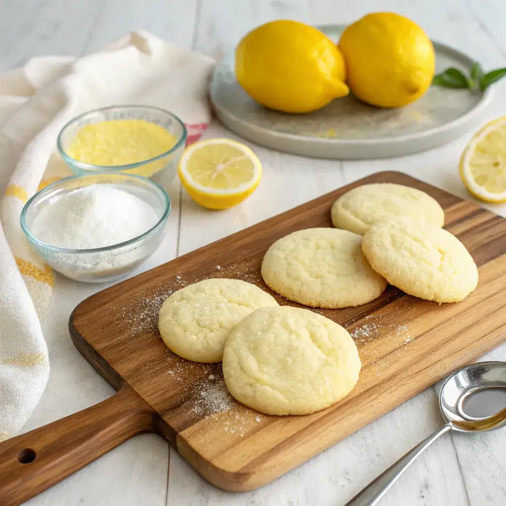 serving-lemon-sugar-cookies-at-a-garden-party