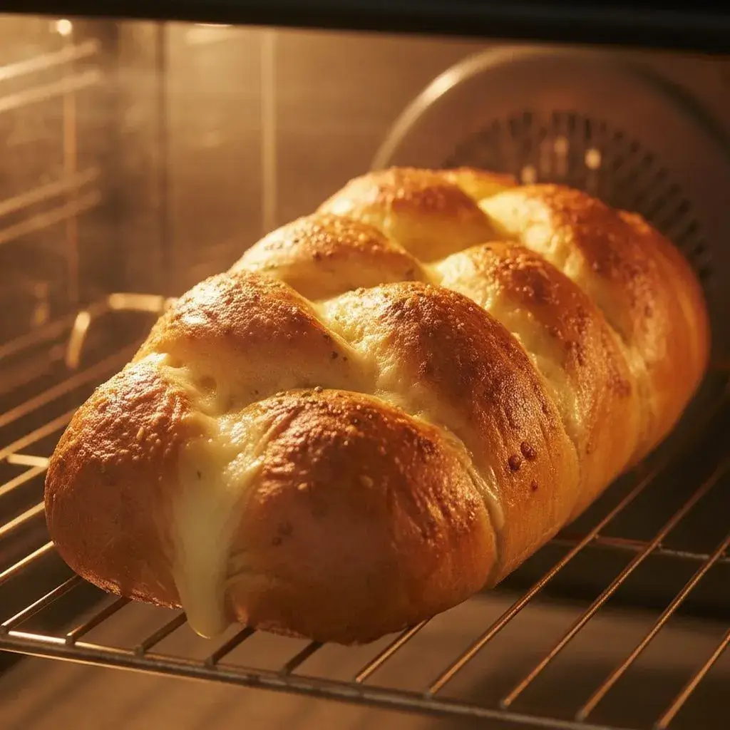 gluten-free-pizza-bread-baking-in-oven