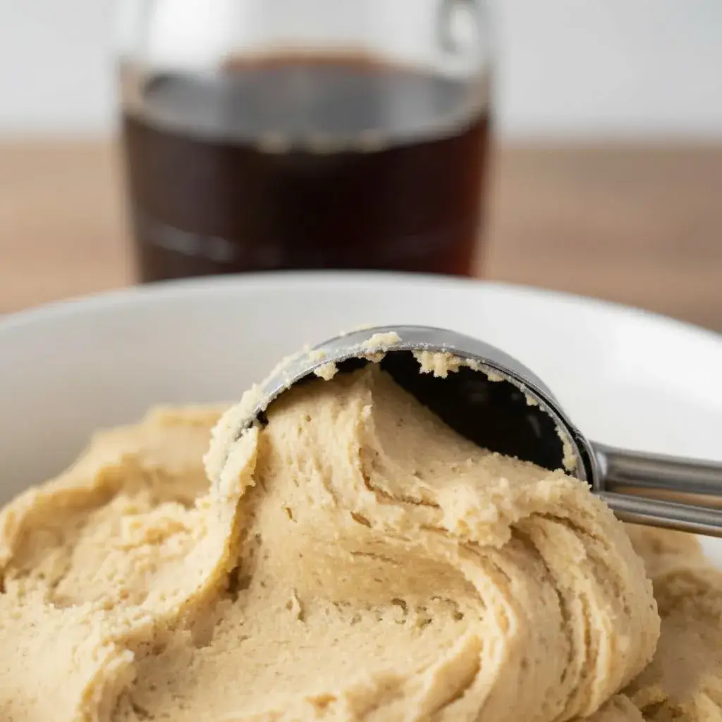 scooping-brown-butter-maple-cookie-dough