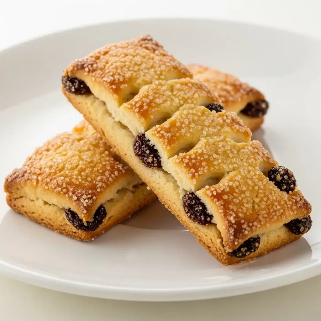 Garibaldi biscuits served