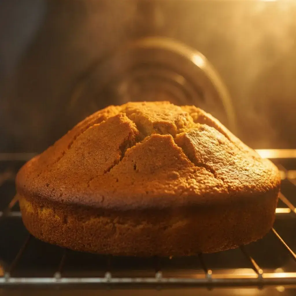 sweet-potato-ginger-cake-baking-in-oven
