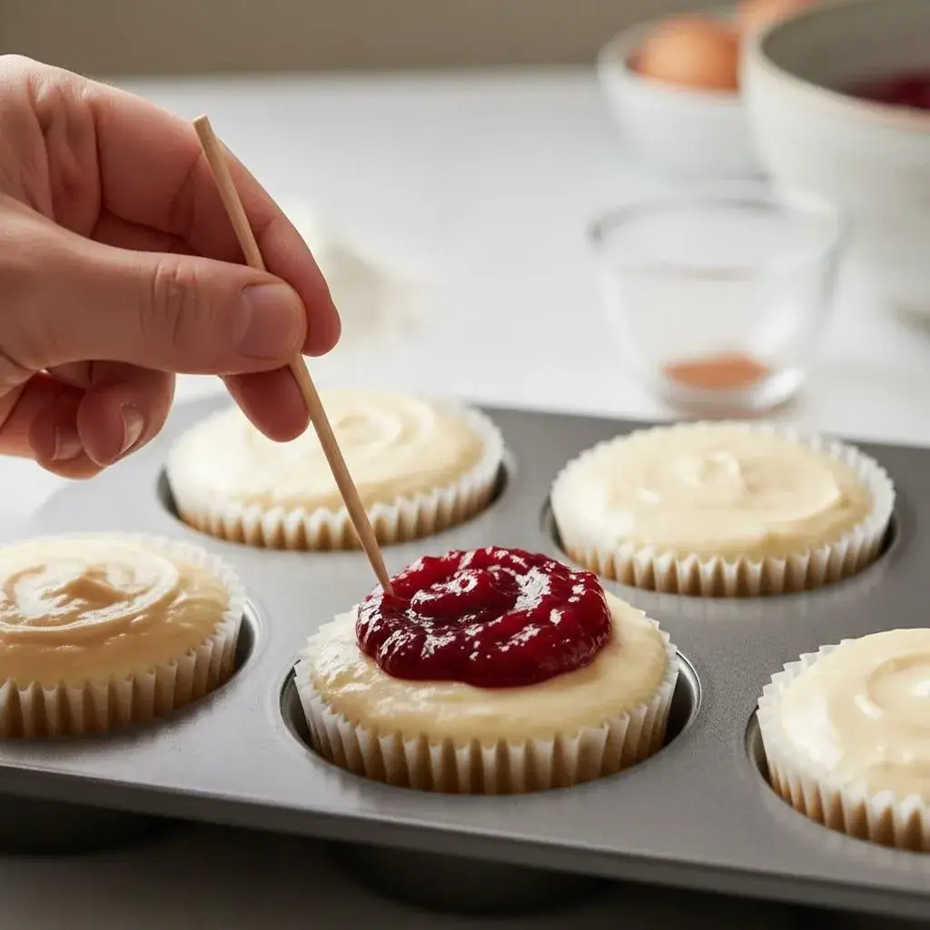 swirling-cranberry-sauce-into-muffin-batter