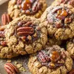 old fashioned pecan pie oatmeal cookies