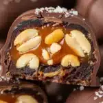 Snickers Style Stuffed Dates (Date Bark)