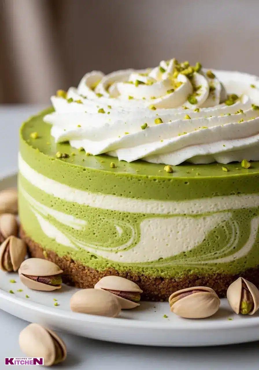 pistachio cheesecake
