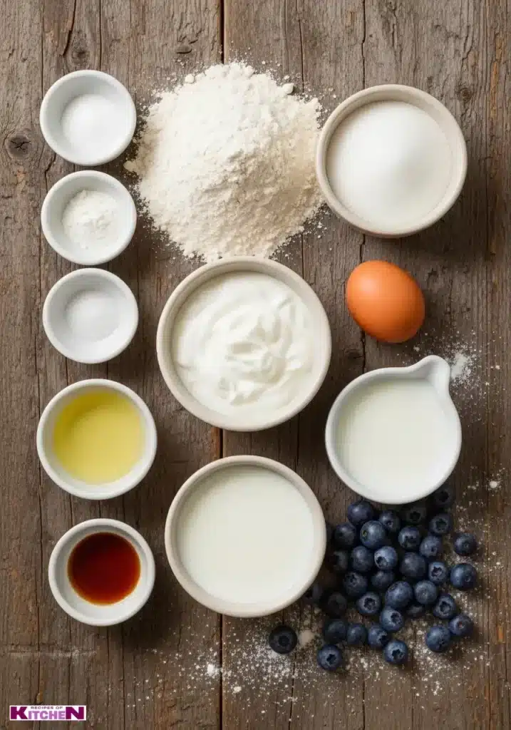 greek yogurt blueberry muffins healthy​