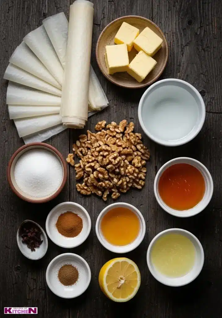 Baklava with Phyllo From Scratch