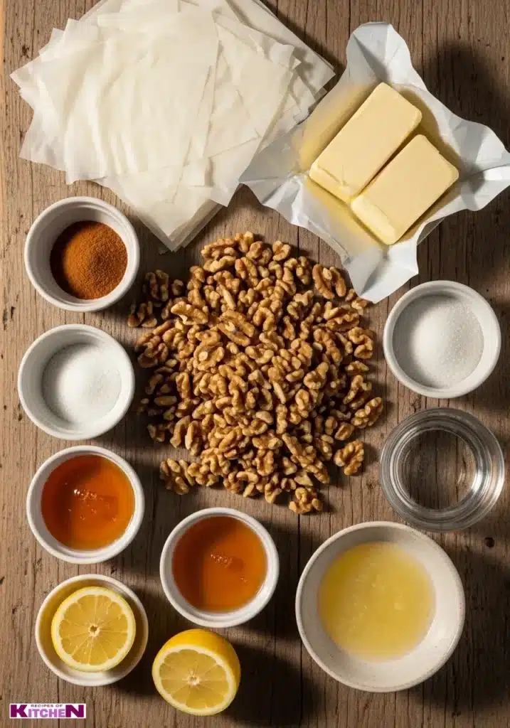 is baklava gluten free