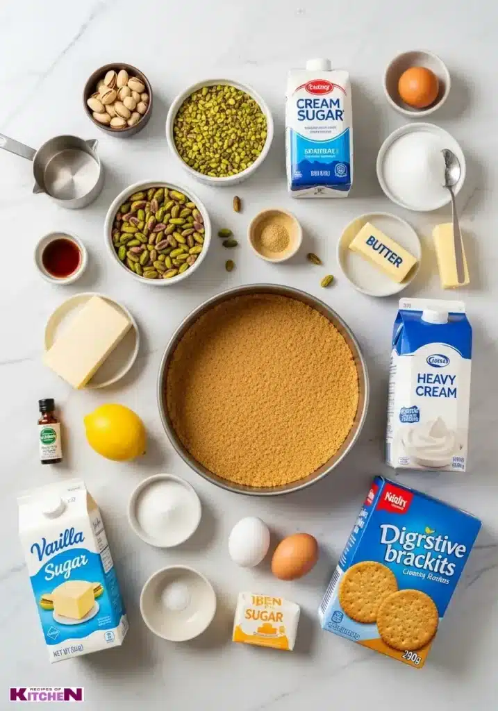 pistachio cheesecake