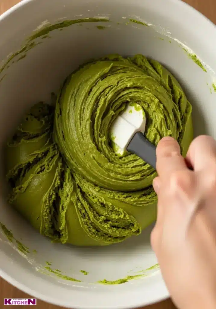 Matcha Crinkle Cookies