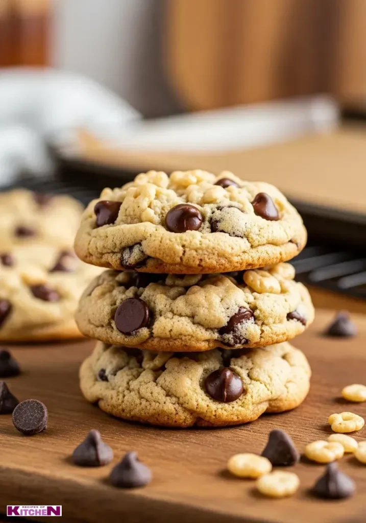 rice krispie chocolate chip cookies