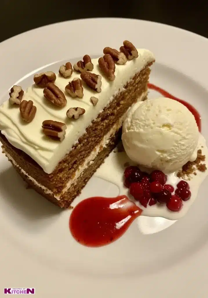 Gluten free carrot cake