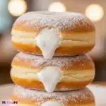 Fluffy Korean Milk Cream Donuts