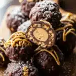 peanut butter balls with rice krispies​