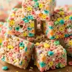 rice krispies treats fruity pebbles