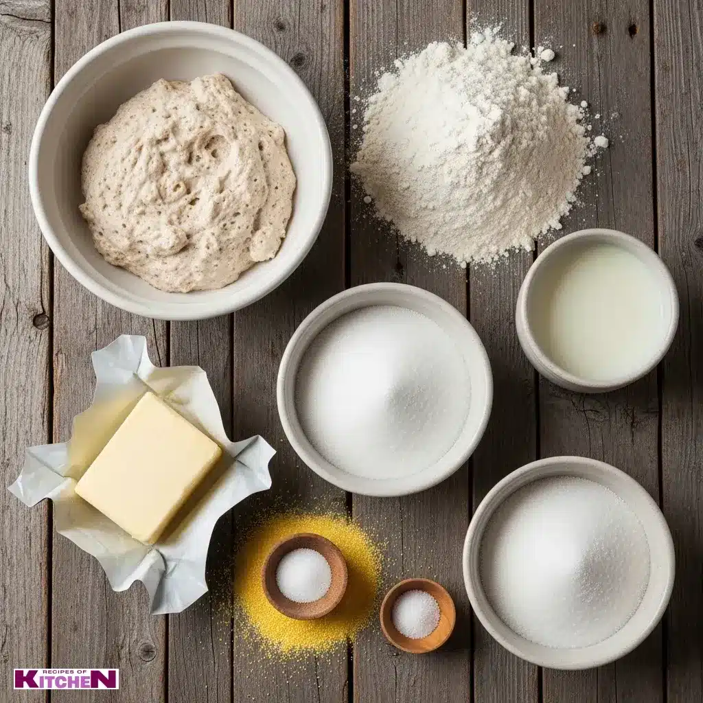 Sourdough English Muffins