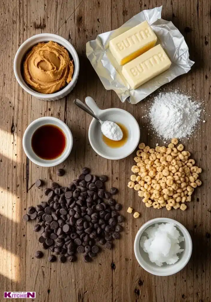 peanut butter balls with rice krispies​