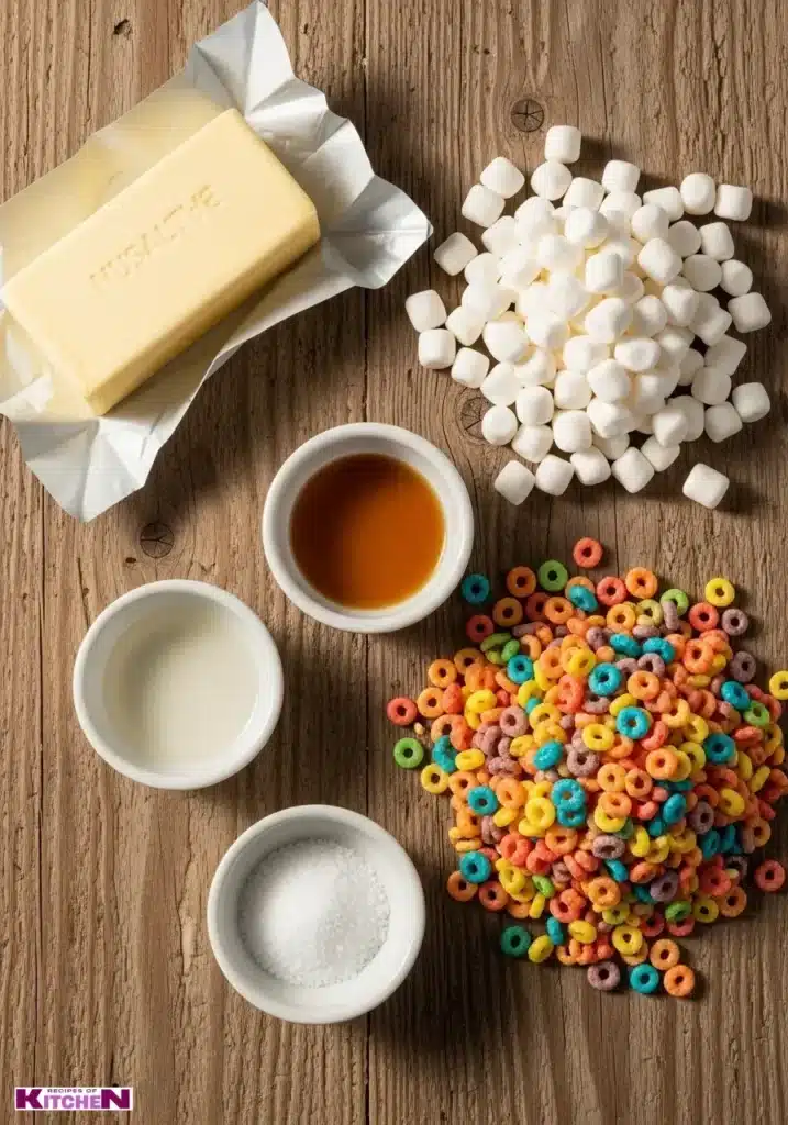 rice krispies treats fruity pebbles