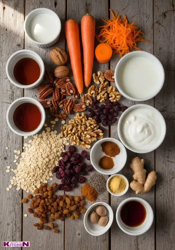 Carrot Cake Overnight Oats