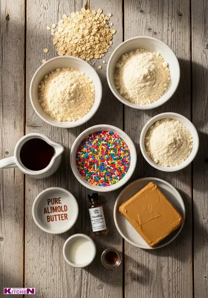 No Bake Cake Batter Protein Balls