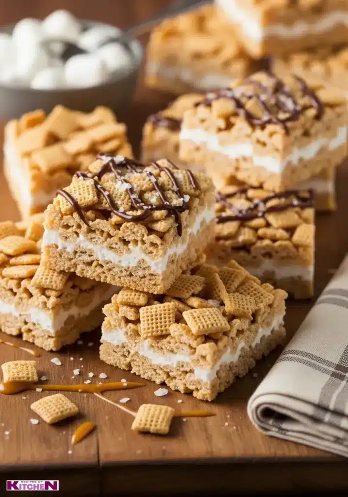 golden graham rice krispie treats