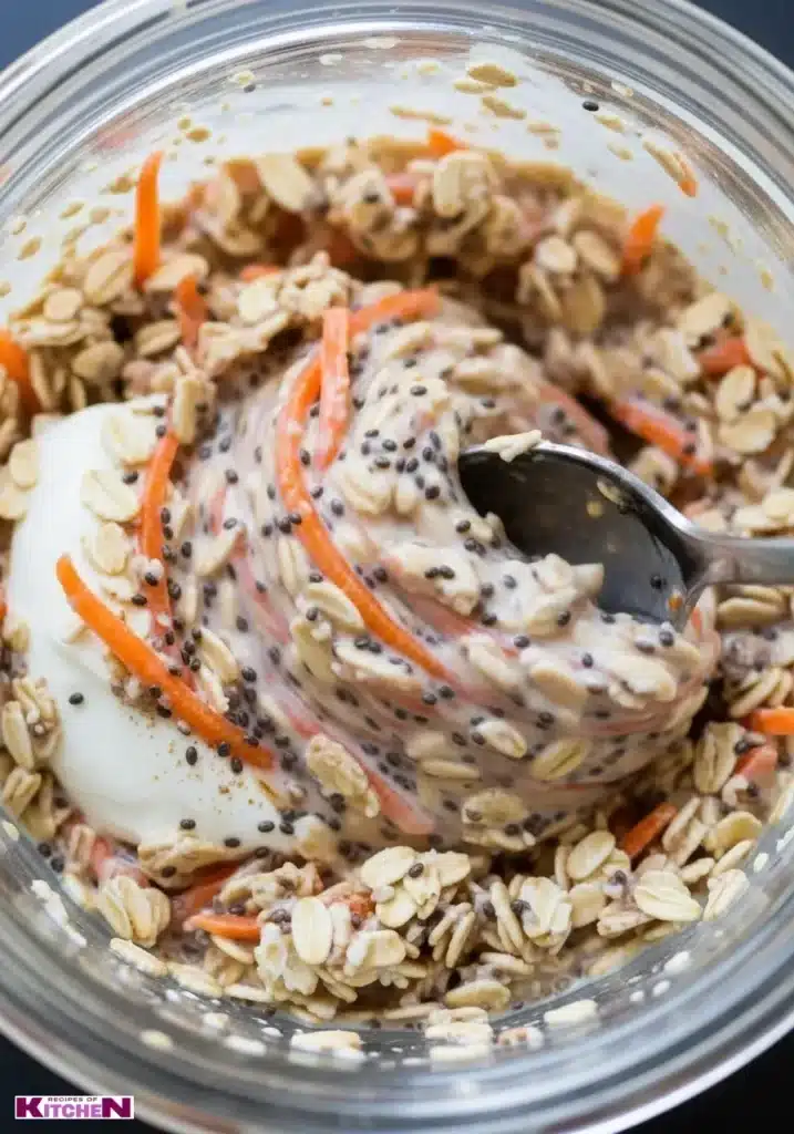 Carrot Cake Overnight Oats