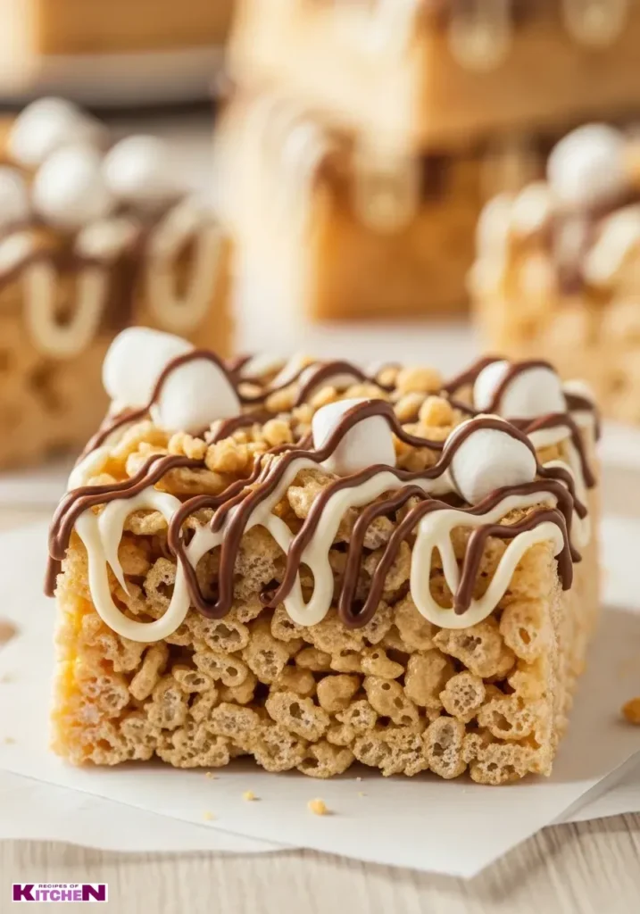 golden graham rice krispie treats