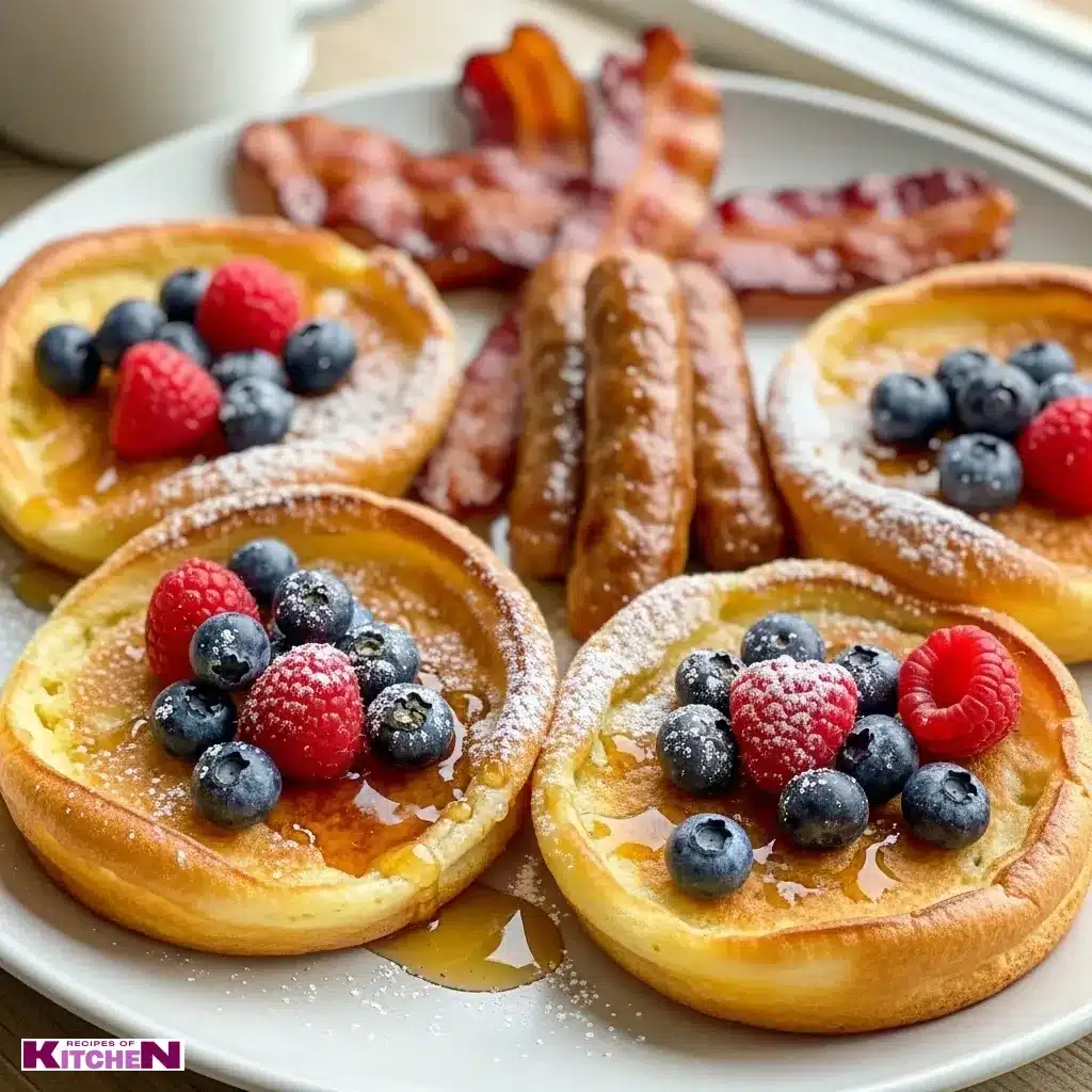 Mini Dutch Baby Pancakes