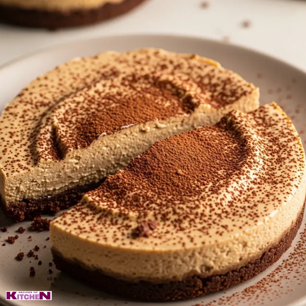 Easy Coffee Cheesecake Dessert