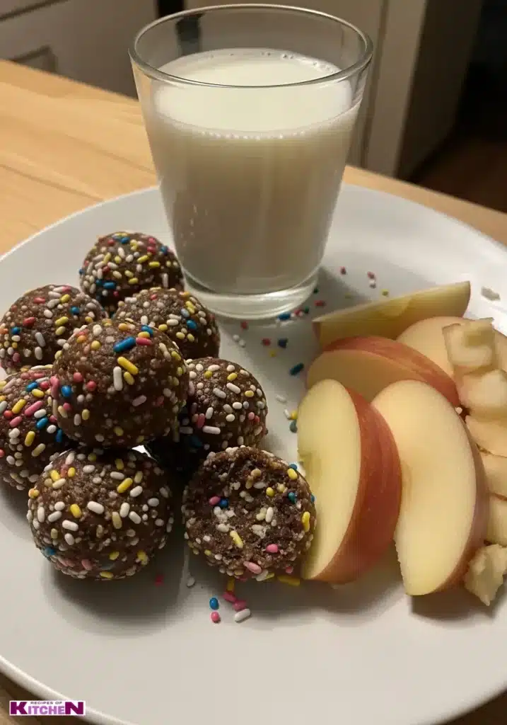 No Bake Cake Batter Protein Balls