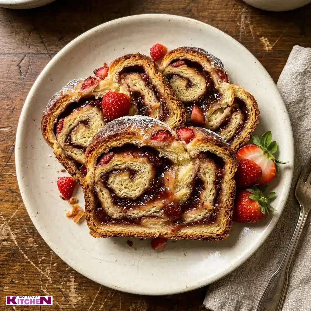 Strawberry Babka