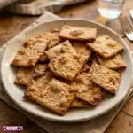 2 ingredient sourdough discard crackers
