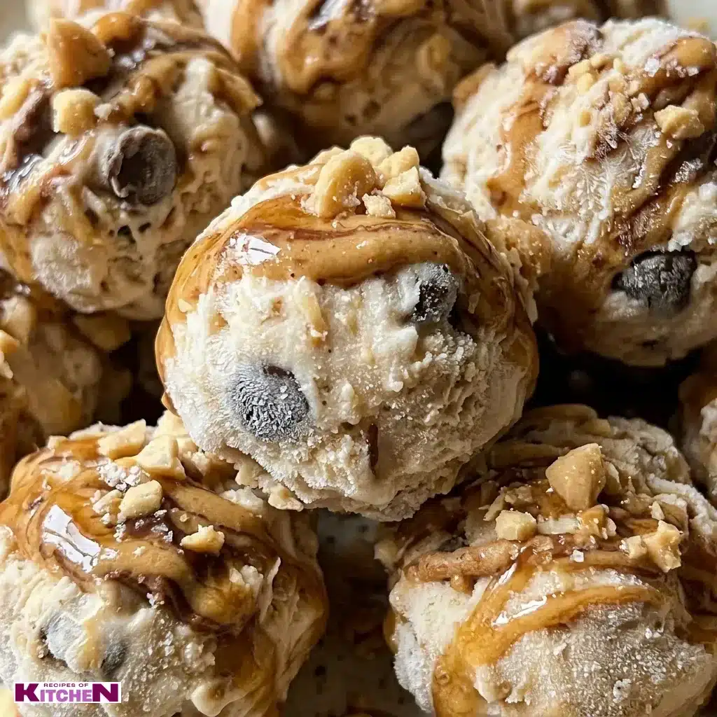 High Protein Frozen Peanut Butter Greek Yogurt Bites
