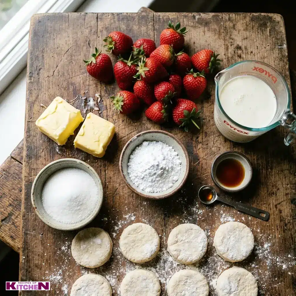 strawberry shortcake sandwiches​