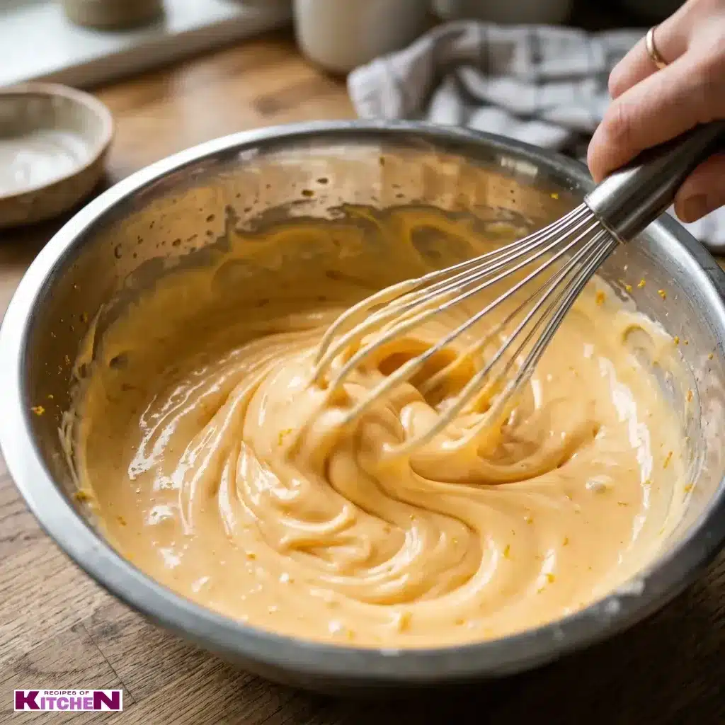 orange cream cake