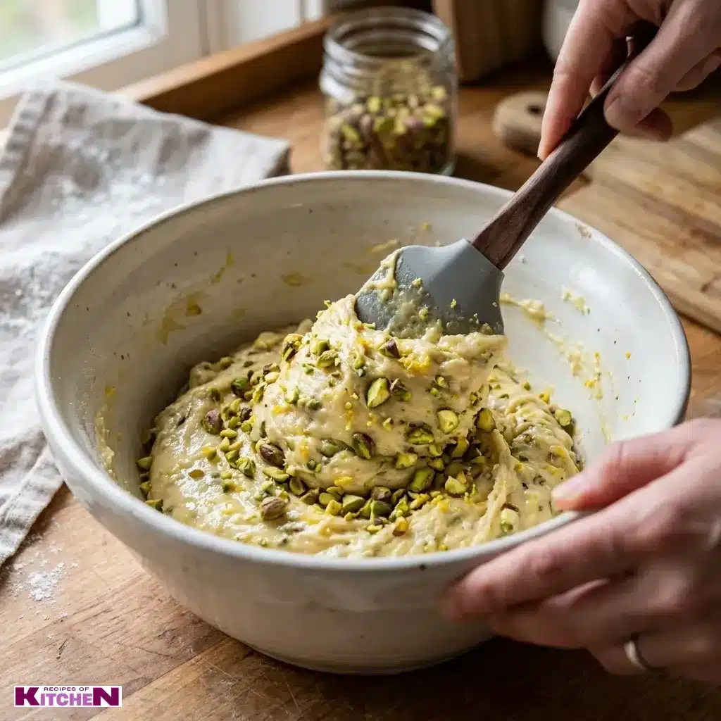 pistachio lemon shortbread recipe