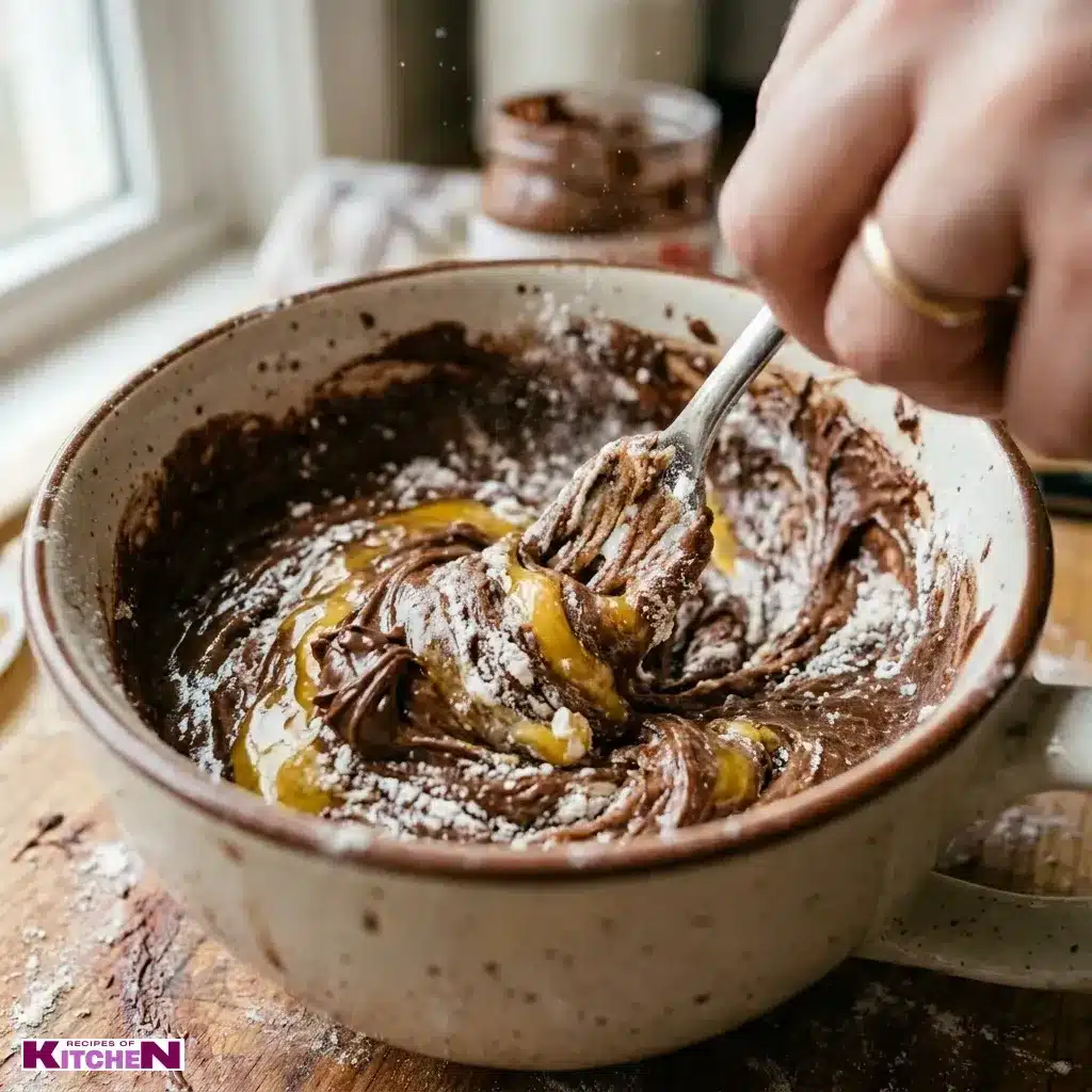 easy mug brownie 3 ingredients