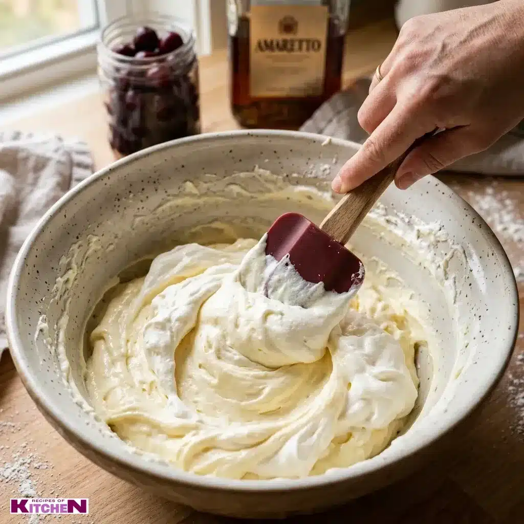 Cherry Amaretto Tiramisu