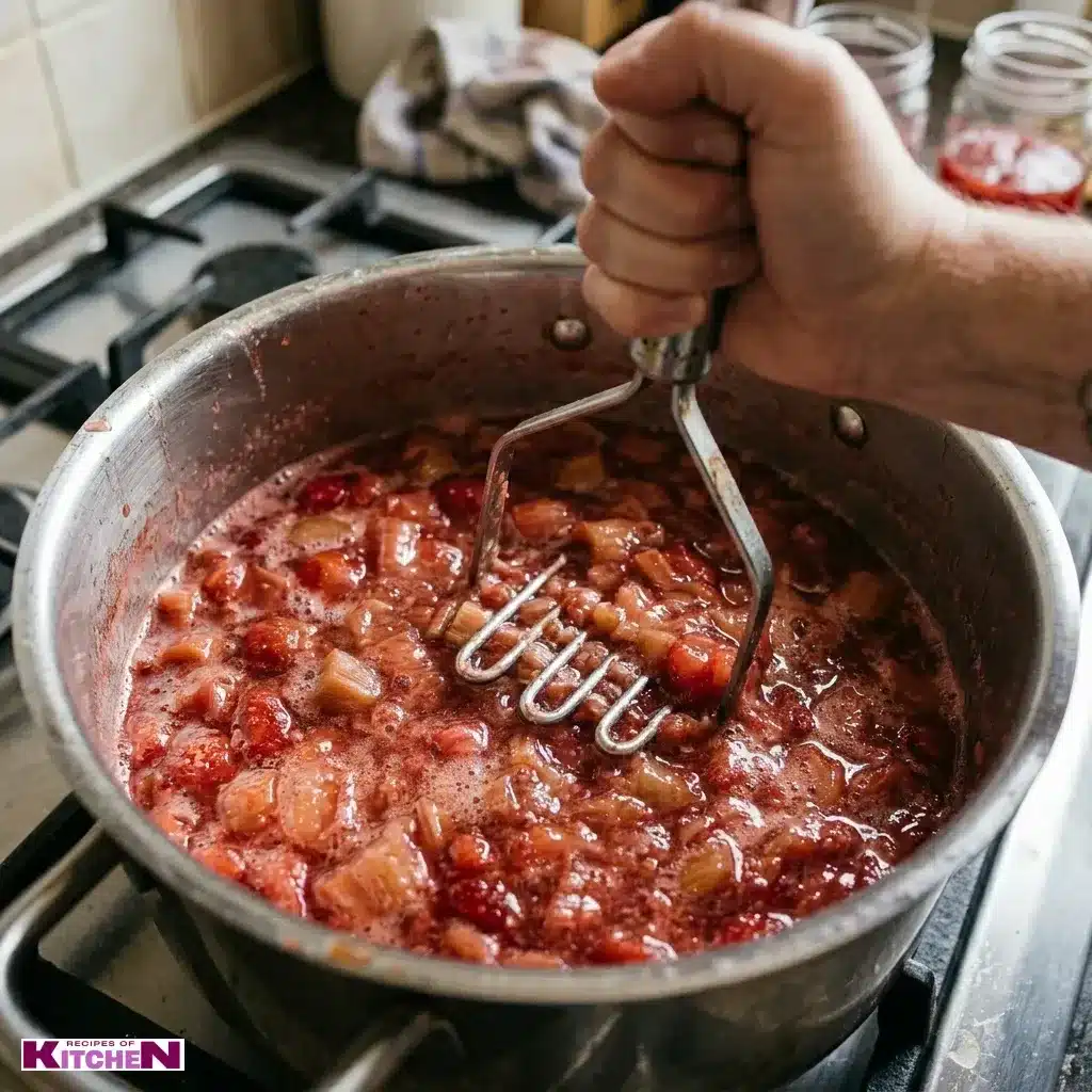 rhubarb strawberry jelly recipe